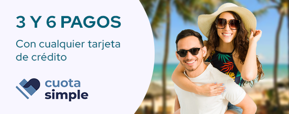 3 y 6 pagos cuota simple